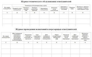 Эксплуатационный паспорт на огнетушитель — кто оформляет, правила заполнения, требования к содержанию